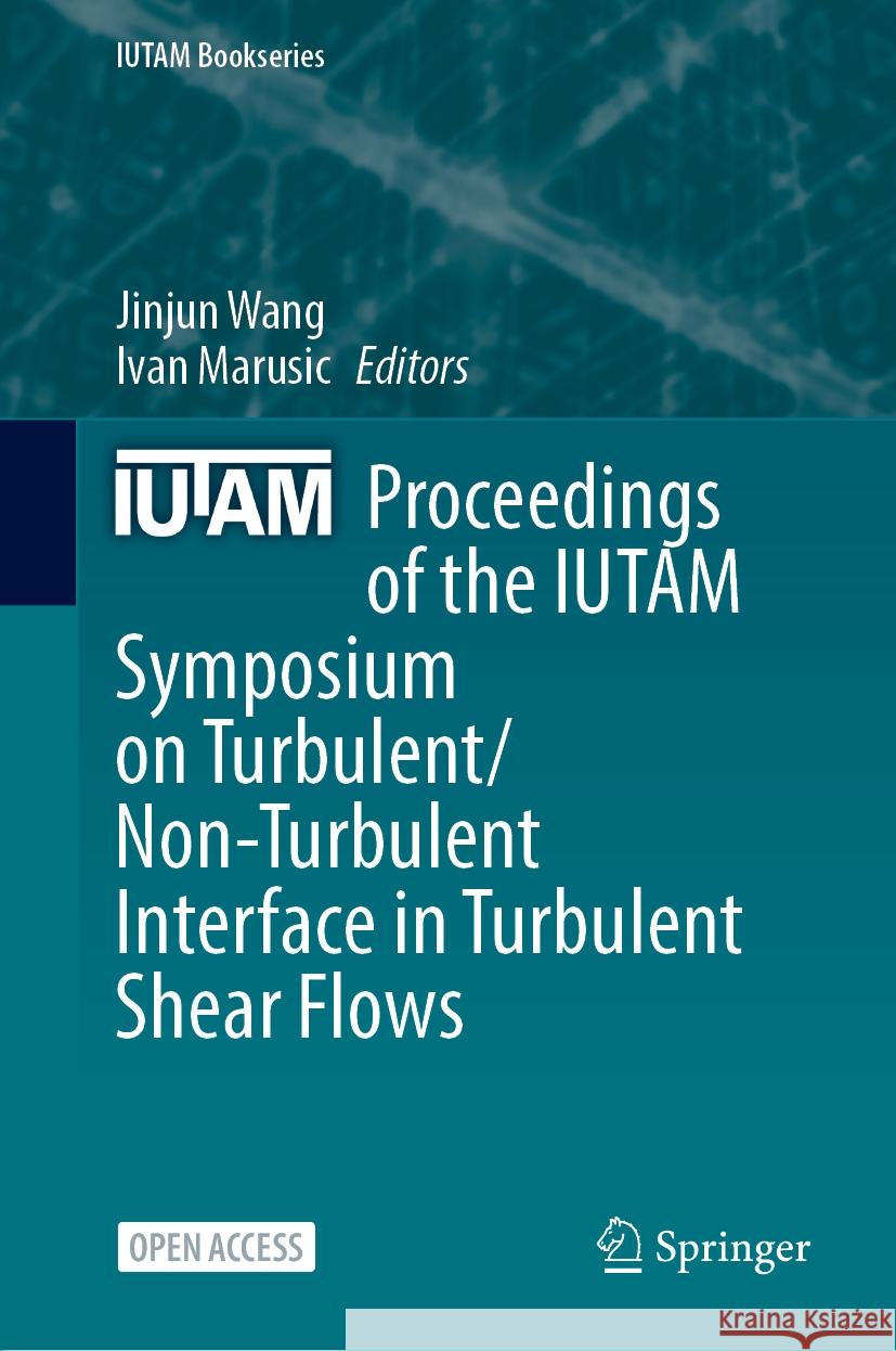 Proceedings of the Iutam Symposium on Turbulent/Non-Turbulent Interface in Turbulent Shear Flows Jinjun Wang Ivan Marusic 9783031781506 Springer