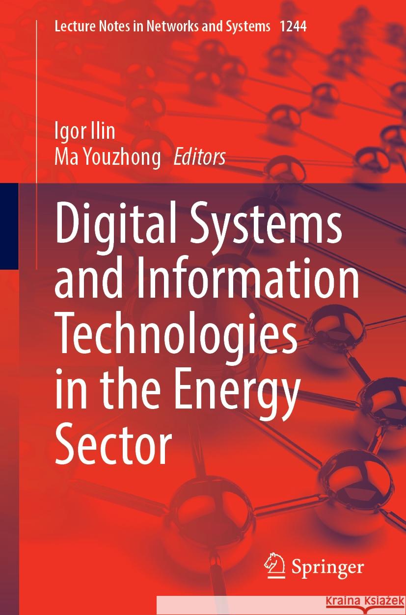 Digital Systems and Information Technologies in the Energy Sector Igor Ilin Ma Youzhong 9783031807091 Springer