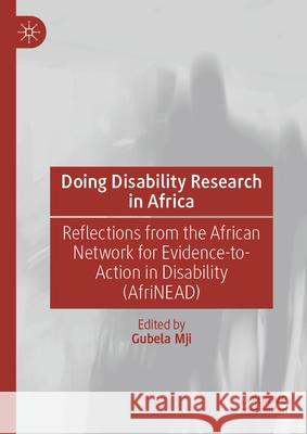 Doing Disability Research in Africa  9783031985485 Palgrave Macmillan