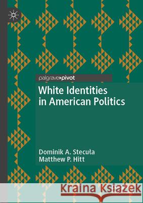 White Identities in American Politics Dominik A. Stecula Matthew P. Hitt 9783032012852 Palgrave MacMillan