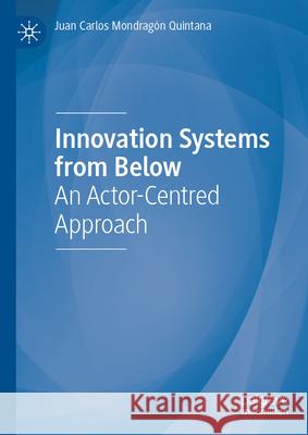 Innovation Systems from Below: An Actor-Centred Approach Juan Carlos Mondrag? 9783032055545 Palgrave MacMillan