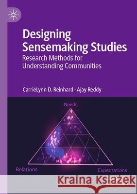 Designing Sensemaking Studies: Research Methods for Understanding Communities Carrielynn D. Reinhard Ajay Reddy 9783032251657