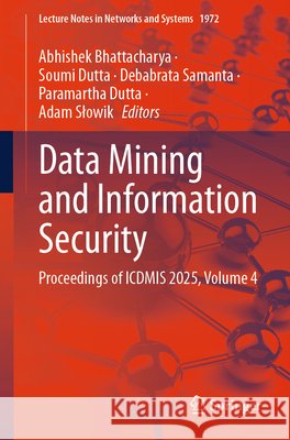 Data Mining and Information Security  9783032259578 Springer Nature Switzerland AG