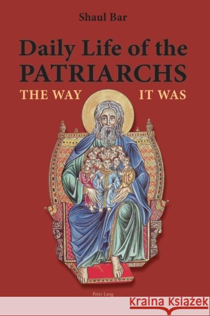 Daily Life of the Patriarchs: The Way It Was Bar, Shaul 9783034318570 Peter Lang Gmbh, Internationaler Verlag Der W