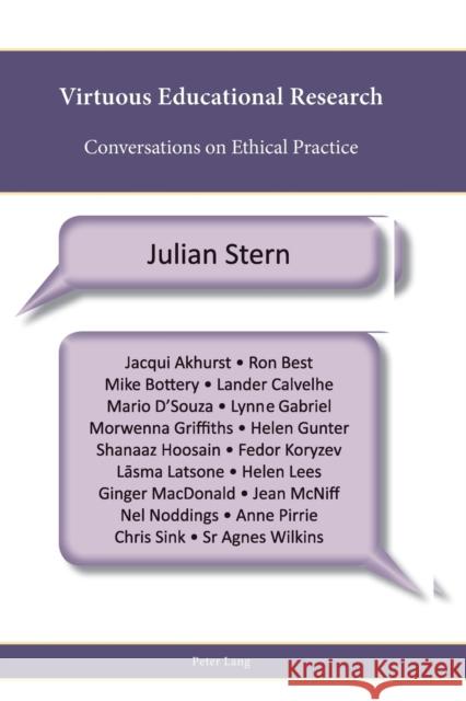 Virtuous Educational Research: Conversations on Ethical Practice Francis, Leslie J. 9783034318808 Peter Lang AG, Internationaler Verlag der Wis