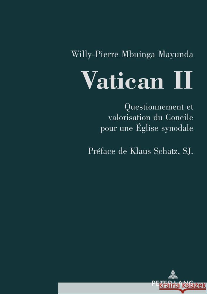 Vatican II Mayunda Mbuinga, Willy-Pierre 9783034348164