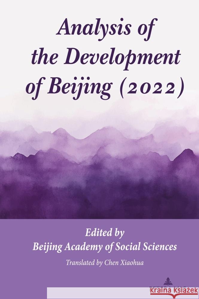 Analysis of the Development of Beijing (2022)  9783034354271 Peter Lang