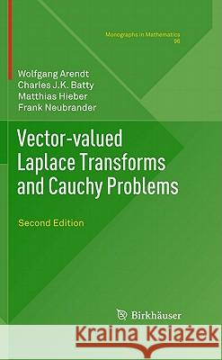 Vector-Valued Laplace Transforms and Cauchy Problems Arendt, Wolfgang 9783034800860