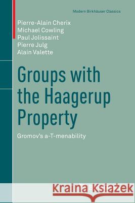 Groups with the Haagerup Property: Gromov's A-T-Menability Cherix, Pierre-Alain 9783034809054 Birkhauser