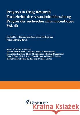 Progress in Drug Research / Fortschritte der Arzneimittelforschung / Progrès des recherches pharmaceutiques E. Jucker 9783034871495 Birkhauser Verlag AG