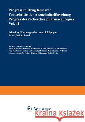 Progress in Drug Research / Fortschritte der Arzneimittelforschung / Progrès des recherches pharmaceutiques E. Jucker 9783034871525 Birkhauser Verlag AG