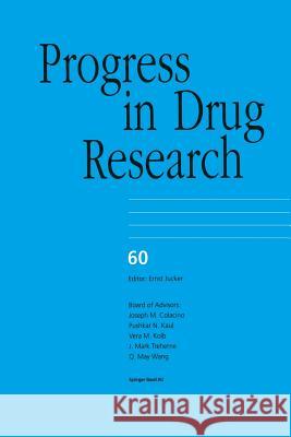 Progress in Drug Research Hao Wu 9783034894029 Birkhauser