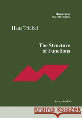 The Structure of Functions Hans Triebel 9783034894944