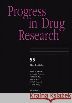 Progress in Drug Research Q. May Wang Beverly A. Heinz Jay A. Glasel 9783034895446 Birkhauser