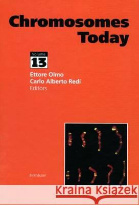 Chromosomes Today Ettore Olmo Carlo A. Redi 9783034895873 Birkhauser