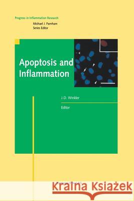 Apoptosis and Inflammation James Winkler 9783034897525 Birkhauser