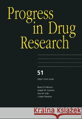 Progress in Drug Research Ernst Jucker 9783034897983 Birkhauser Verlag AG