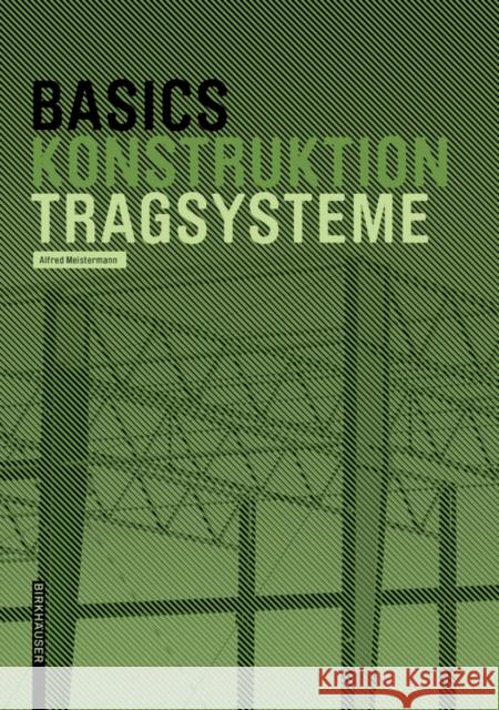 Basics Tragsysteme Alfred Meistermann 9783035620047 De Gruyter (JL)