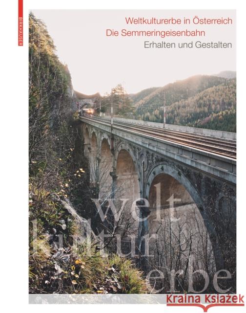 Weltkulturerbe in Österreich: Die Semmeringeisenbahn Häfliger, Toni 9783035624540 Birkhauser