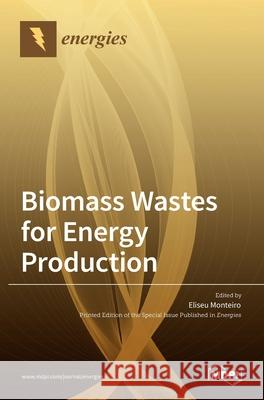 Biomass Wastes for Energy Production Eliseu Monteiro 9783036505602