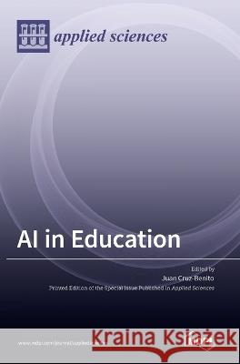 AI in Education Juan Cruz-Benito   9783036543413