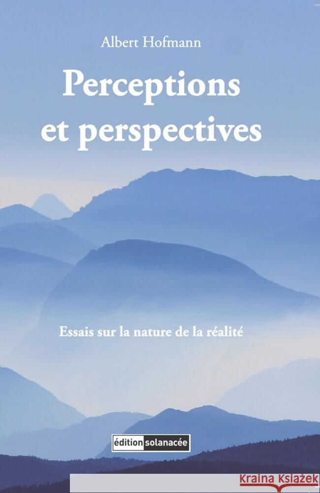 Perceptions et perspectives Hofmann, Albert 9783037887660 Nachtschatten Verlag