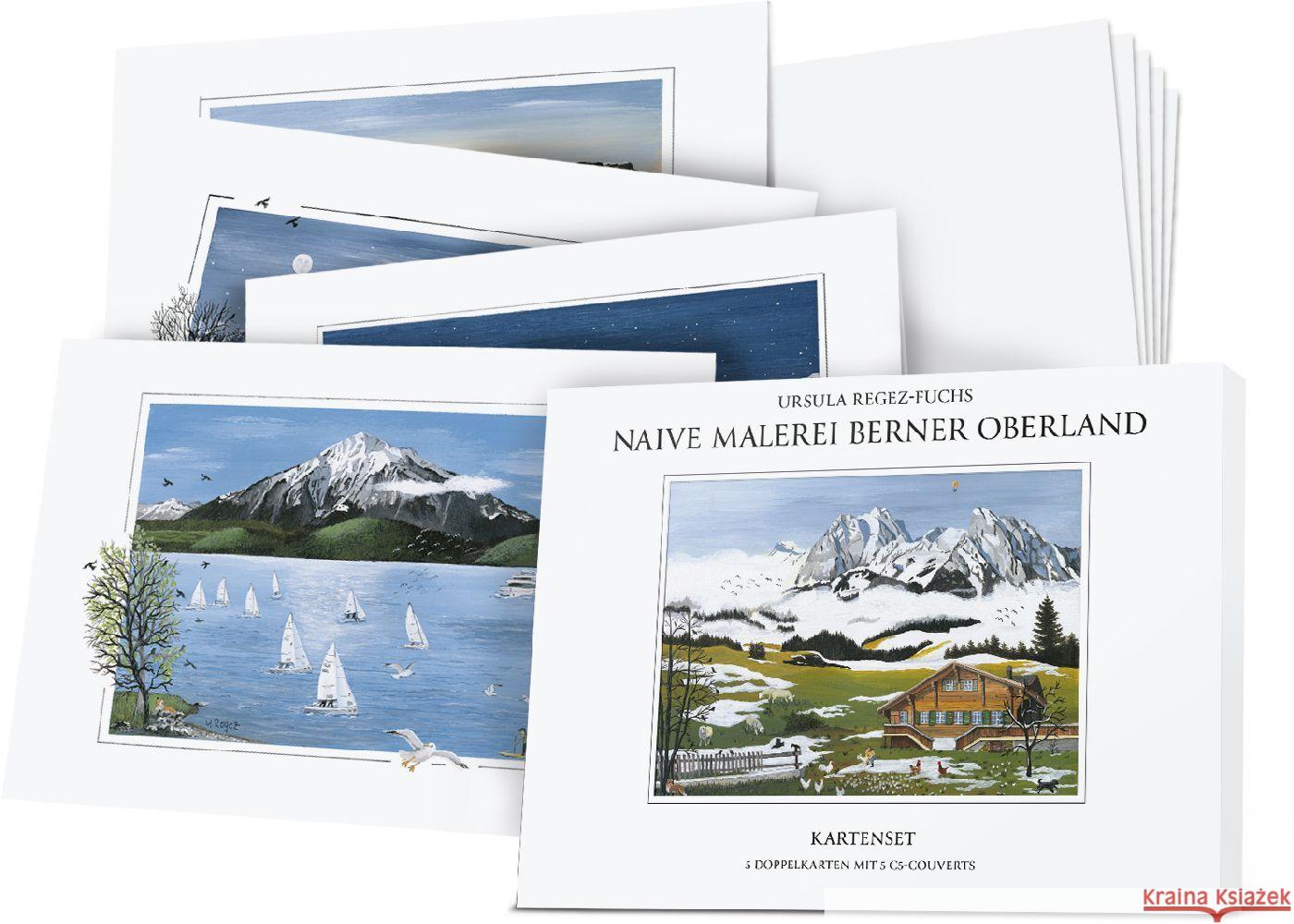 Kartenset Naive Malerei Berner Oberland Regez-Fuchs, Ursula 9783038185161