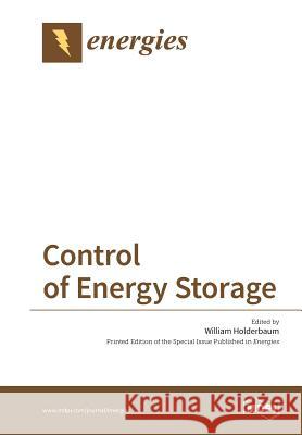 Control of Energy Storage William Holderbaum 9783038424949 Mdpi AG