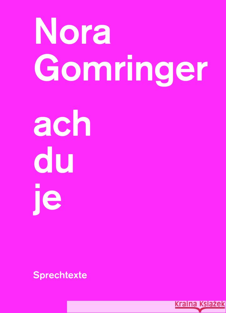 achduje Gomringer, Nora 9783038531371 Der gesunde Menschenversand