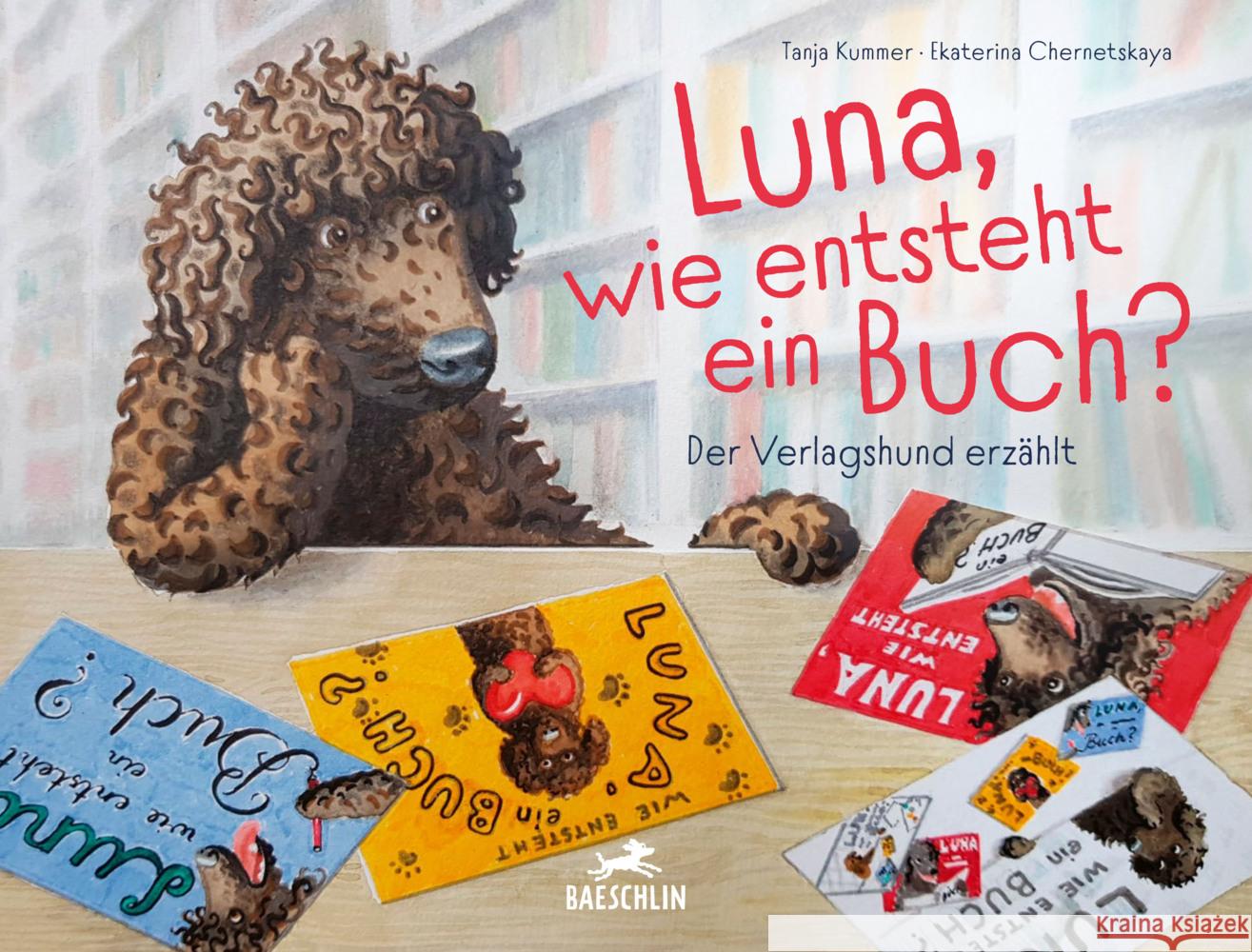 Luna, wie entsteht ein Buch? Kummer, Tanja 9783038930341 Baeschlin