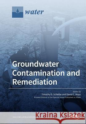 Groundwater Contamination and Remediation Timothy D. Scheibe David C. Mays 9783038974291 Mdpi AG