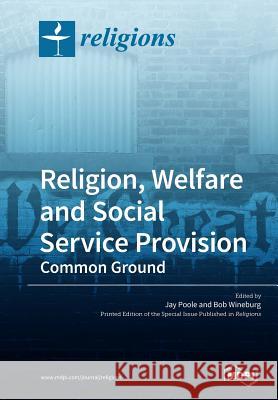 Religion, Welfare and Social Service Provision: Common Ground Jay Poole Bob Wineburg 9783038977605