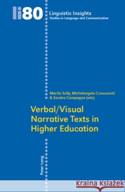 Verbal/Visual Narrative Texts in Higher Education  9783039116720 Verlag Peter Lang