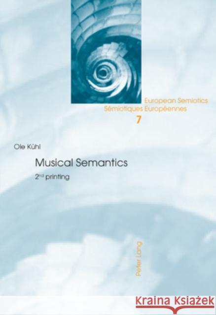 Musical Semantics: Second Printing Brandt, Per Aage 9783039117185