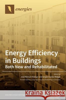 Energy Efficiency in Buildings: Both New and Rehabilitated Andújar, José Manuel 9783039287024 Mdpi AG