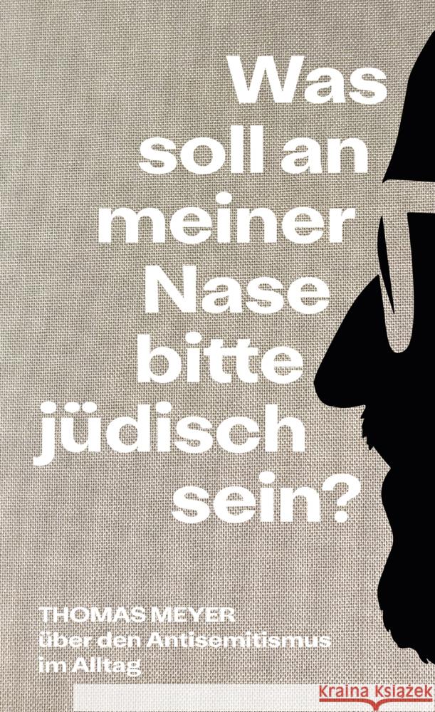 Was soll an meiner Nase bitte jüdisch sein? Meyer, Thomas 9783039300143 Salis Verlag