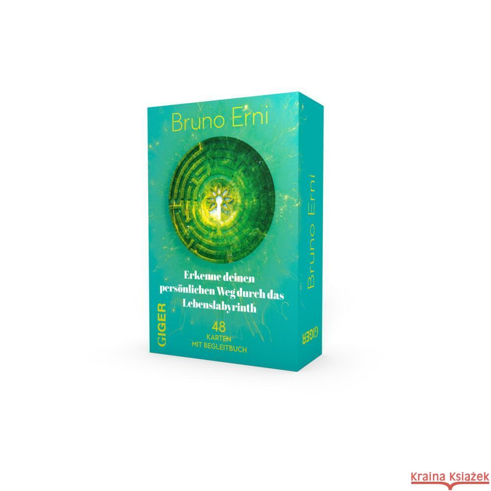 Kartenset - Erkenne deinen persönlichen Weg durch das Lebenslabyrinth Erni, Bruno 9783039330614 Giger