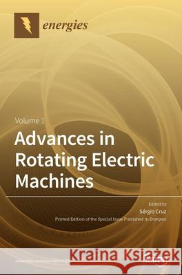 Advances in Rotating Electric Machines S Cruz 9783039367801