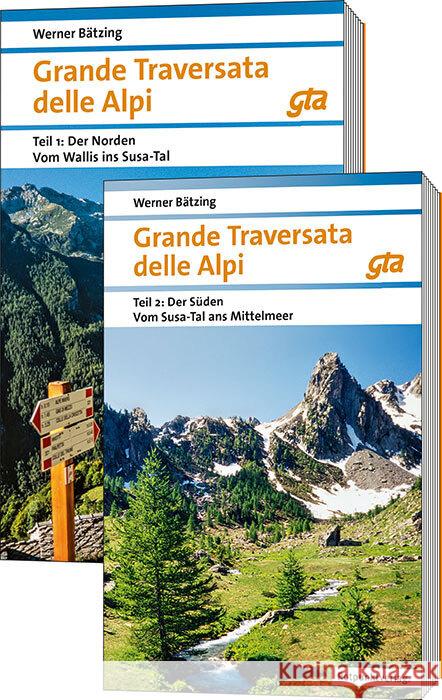 Grande Traversata delle Alpi Nord und Süd Bätzing, Werner 9783039730292