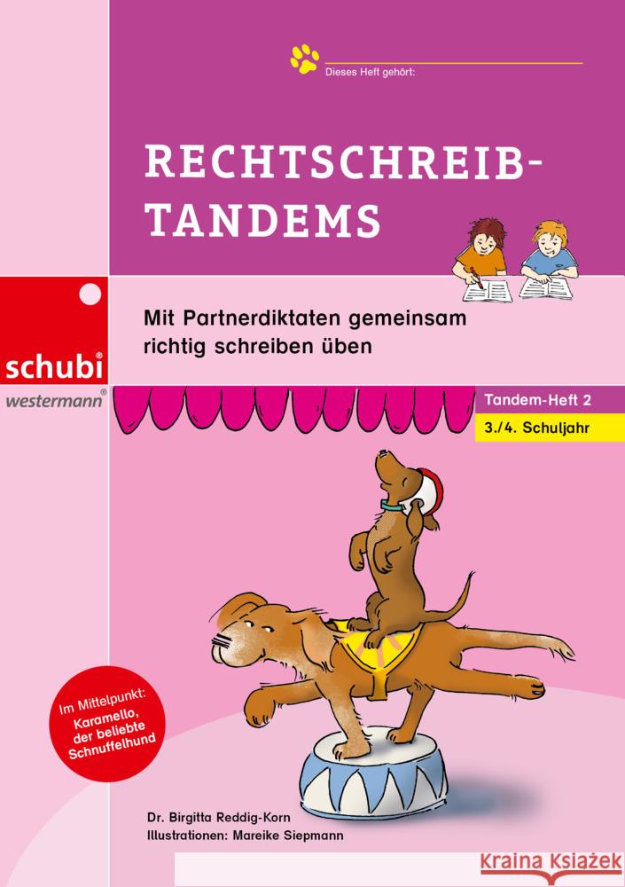 Rechtschreib-Tandems 3/4 Reddig-Korn, Birgitta 9783039760800 Schubi Lernmedien