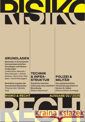 Risiko & Recht 02/2025 Baier, Dirk 9783039940103