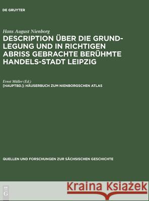 Häuserbuch Zum Nienborgschen Atlas Müller, Ernst 9783050031262 Akademie Verlag