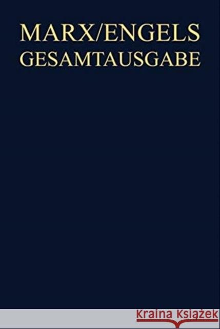 Karl Marx / Friedrich Engels: Werke, Artikel, Entwürfe Juli 1849 Bis Juni 1851 Hundt, Martin 9783050033549