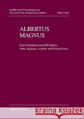 Albertus Magnus Walter Senner Op 9783050035635 de Gruyter