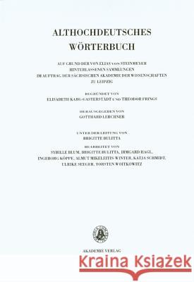 Band V: K-L, 6. Lieferung (Krazzon Bis Kumil) Lerchner, Gotthard 9783050041247 Akademie-Verlag