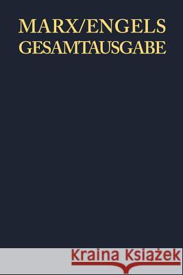 Ökonomische Manuskripte 1857/58 / Karl Marx Apparat Bruslinskij, Vladimir 9783050042459 Akademie-Verlag