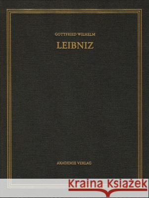 Januar - Dezember 1703 Leibniz, Gottfried W. 9783050045863 Akademie-Verlag