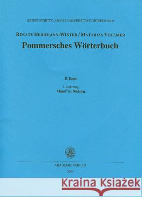 Månd Bis Nådelog Herrmann-Winter, Renate 9783050045917 Akademie Verlag
