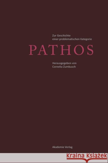 Pathos Zumbusch, Cornelia   9783050046075