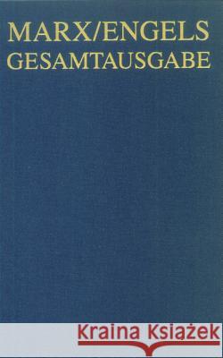 Karl Marx / Friedrich Engels: Briefwechsel, Januar 1862 bis September 1864 Hanno Strauß, Galina Golovina, Gioeva, Rolf Dlubek 9783050049847 De Gruyter